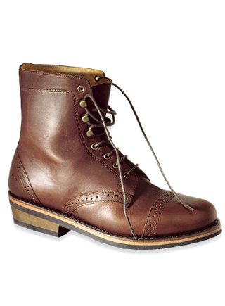HOBO Derby ML Schnürstiefelette  Reitstiefelette
