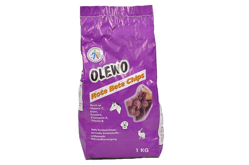 OLEWO Rote Bete Chips 1 kg