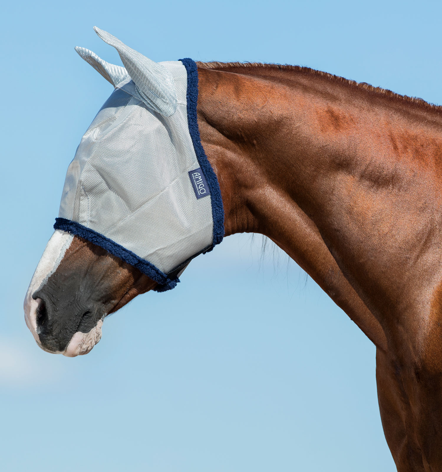 Horseware Amigo Fliegenmaske mit Ohren