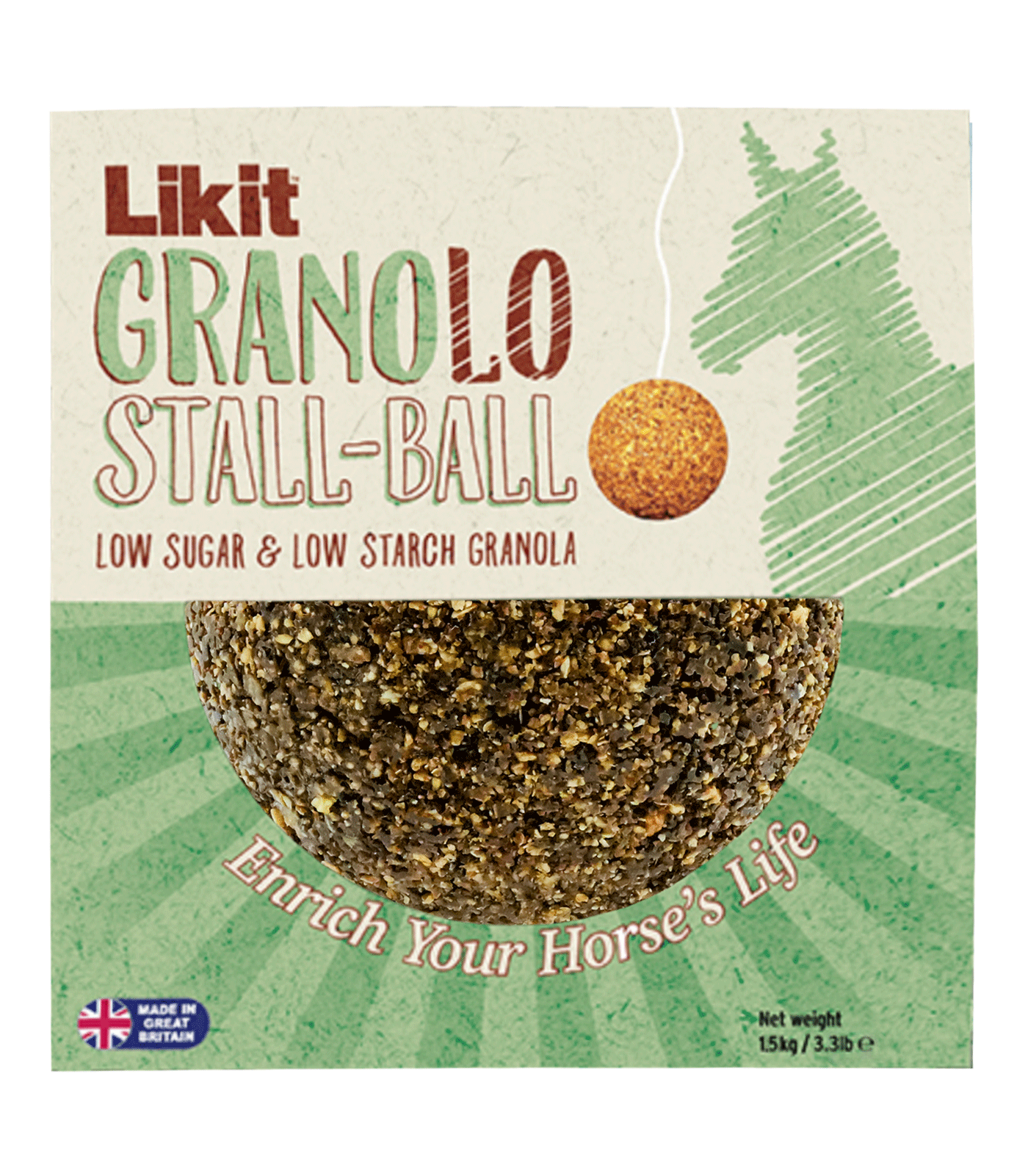 Likit Müslikugel Low Sugar 1,6kg
