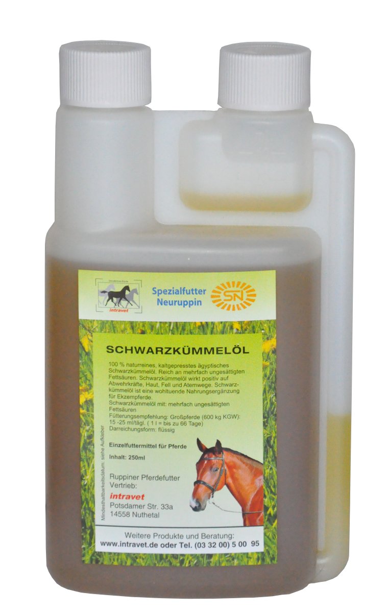 Ruppiner Schwarzkümmelöl, kalt gepresst 1000ml