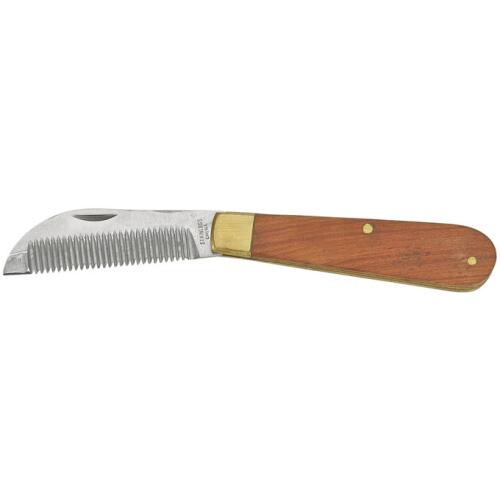 Busse Verziehmesser klappbar mit Holzgriff