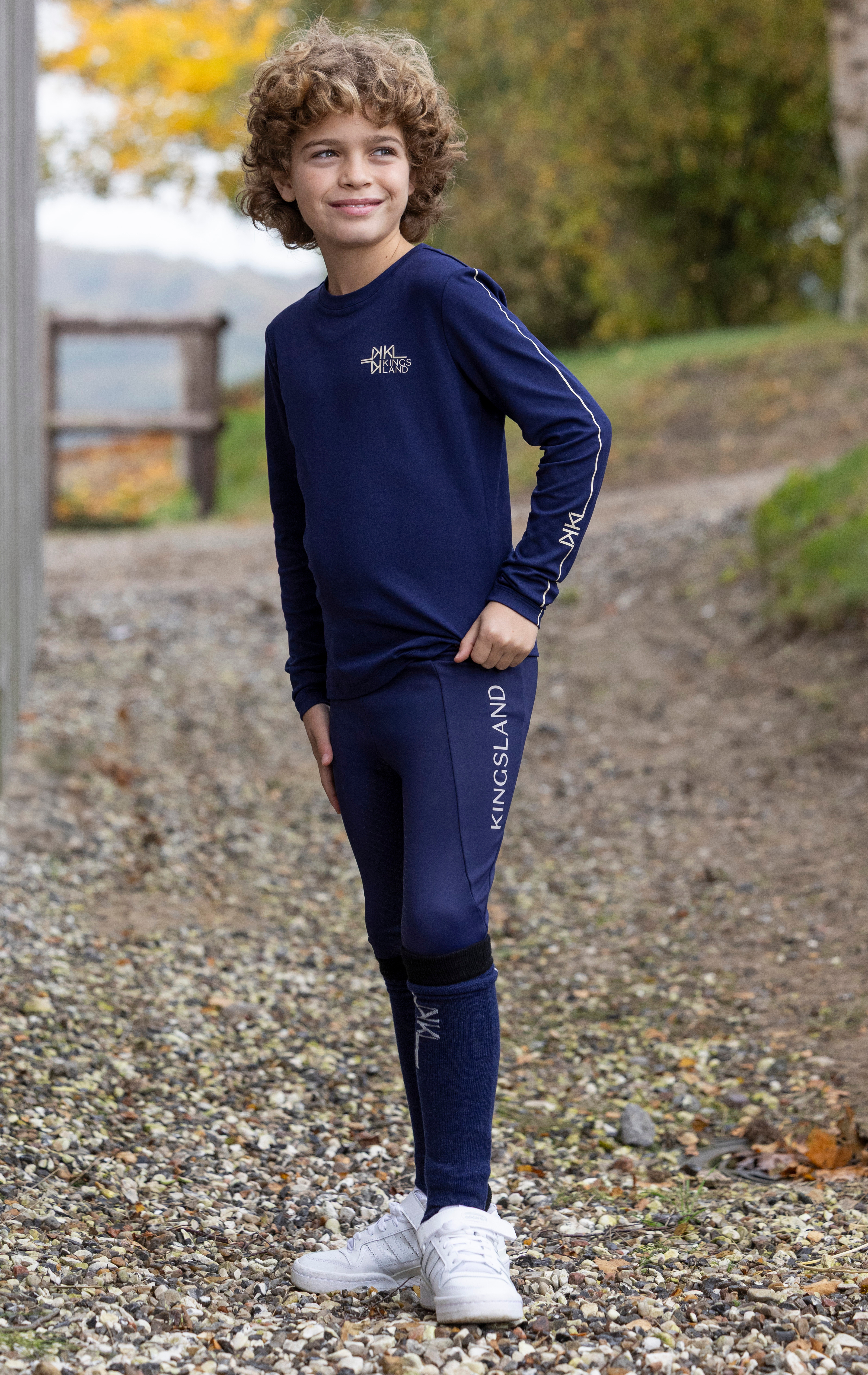 KLAlexis Kinder Reithose Junior Brushed F-Grip Tights F-Tec4