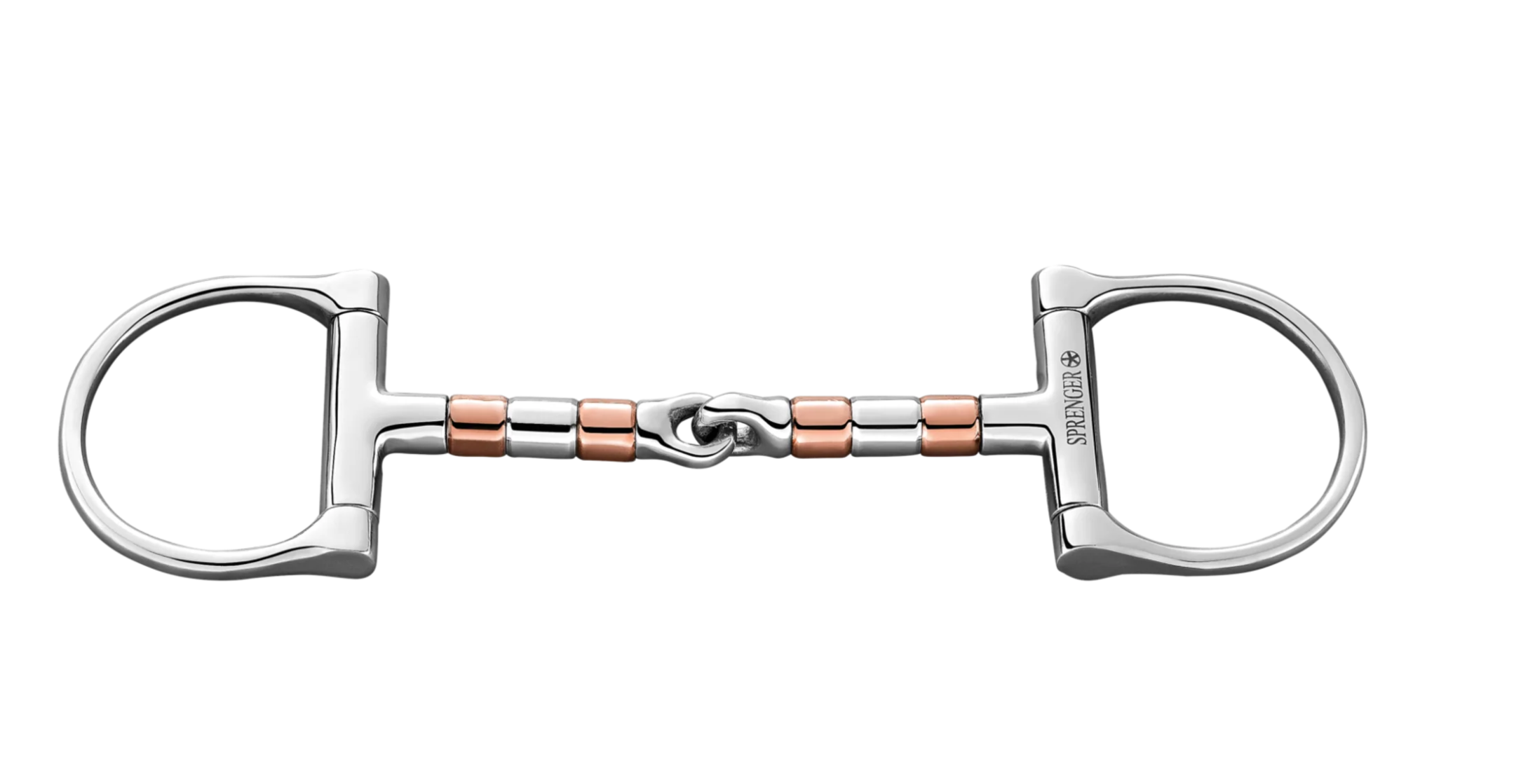 Sprenger Kupfer-Rollengebiss (D-Ring)