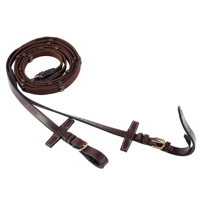 Ikonic Gurtzügel mit Stegen (3"-7.5CM) Verschluss nach außen