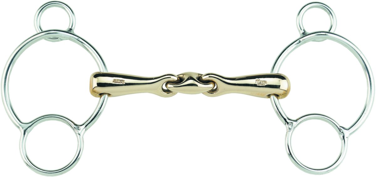 Sprenger KK-Ultra Universal Trense Aurigan mit Edelstahlringen