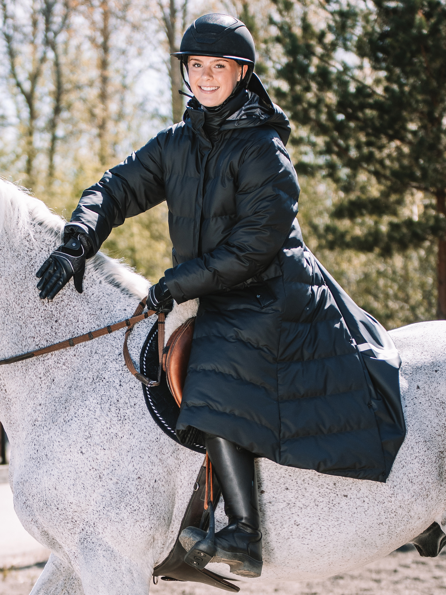 Mountain Horse Blizz Padded Raincoat Regenmantel gefüttert